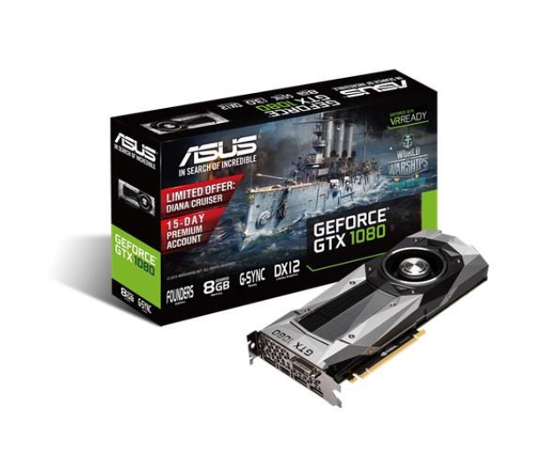 ASUS GeForce GTX 1080 Founders Edition 8GB GDDR5X - 307425 - zdjęcie